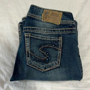 Boot Cut Silver Jeans size 28